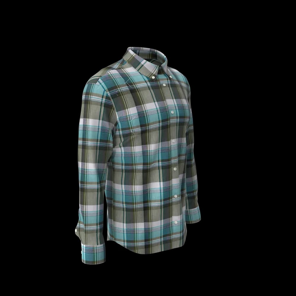 Men Check Shirt